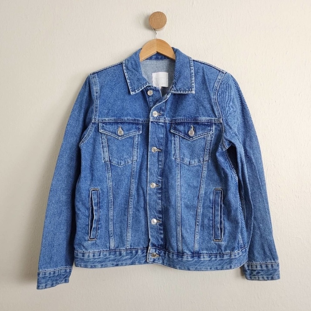 Zara oversized denim jacket